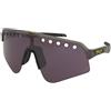 Oakley Sutro Lite Sweep OO9465 946532 | Occhiali da Sole Graduati o Non Graduati | Prova Online | Unisex | Plastica | Mascherina | Grigio, Giallo, Trasparente | Adrialenti