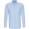 Seidensticker Super Slim Camicia Business, Uomo, Blu (Blau 12), 40