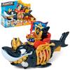 PIRATIX ADVENTURE WORLD PIRATIX Kraken Ship - Barca Kraken de Piratix. Contiene 1 barca Kraken, 2 Piratix & accessori esclusivi, 1 proiettile a cannone, 1 tesoro esclusivo, 6 tesori dorati, 1 bandiera esclusiva, 1 spada