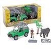 Wild Republic E-Team X Set Gioco Africano, Action Figure, Animale, Veicolo, Accessori, Regali per Bambini