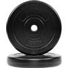 BalanceFrom Piastra in vinile standard da 1 pollice per allenamento della forza, sollevamento pesi e crossfit, coppia o set con bilanciere