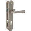 Amig - Set di Maniglie in Ottone - Modello 252 - Misura: 250 x 40 mm - Quadrato 8 mm - Finitura: Cromato Opaco
