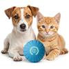 musapet PALLINA INTERATTIVA PER CANI E GATTI - Pallina per Gatti e Cani di Piccola Taglia Auto-Rimbalzante, Vibrante e Resistente - Ricaricabile USB e Con luce LED - Gioco per il tuo amico a 4 zampe