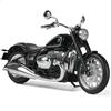 Risopen Modello di moto 1/12 giocattolo Compatibile per BMW R18 in lega pressofusa modello di moto per Nessun montaggio richiesto Mini Racing Moto Collection regalo per adulti (nero)