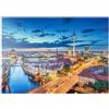 MyPuzzle.com MyPuzzle Skyline Berlino - Premium 1000 Pezzi Puzzle - MyPuzzle Collezione speciale di Puzzle Galaxy