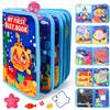 LZDMY Busy Board Giocattolo Montessori dai 2 Anni in su, Quiet Book Baby, Activity Board Educazione precoce, Busy Book per Viaggi in Auto o in Aereo, Regalo di Compleanno Natale per Bambine Bambini