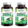 Equilibra Moringa Protein 900mg, 240 Compresse, Scorta 4 Mesi | Titolato 60% in Proteine, per l'Equilibrio del Peso e il Metabolismo dei Lipidi, adatto ai vegani