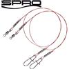 Spro Pike Fighter Wire Leader 1x7-2 - Setale in acciaio per la pesca al luccio, per pesca a spinning