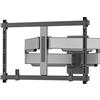Vogel's TVM 5857 - Supporto da parete per TV orientabile con doppio braccio per televisori grandi e pesanti fino a 100 pollici e 75 kg, certificato TÜV, orientabile fino a 120°, max. VESA 600 x 400,