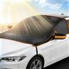 D-Lumina Copertura per Parabrezza Auto,Copri Parasole Auto,Parasole per Parabrezza,Blocca i Raggi UV in Estate,rotezione da Neve e Gelo,Resistente Ispessita Protettiva,260x120cm