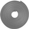 MRCPRIAN Bordino per Portiere Auto,paraportiere auto senza colla gomma forma di U per berlina,camion,SUV,ATV,Barche(Grigio, 10M)
