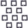 ZOREI 10 PCS Supporto 502 Compatibile Con Bticino Living Light, Supporto Telaio Per Scatola Incasso 502