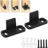 Yuecoom Guida Pavimento Porta Scorrevole,Ferramenta Porta Fienile Guida Scorrevole per Pavimento,Porta Scorrevole Inferiore Guida Scorrevo Porte Scorrevoli