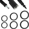 parpyon® Ricambi Accessori per idropulitrice Lavorwash - Fasa Kit 6 GUARNIZIONI ORING per Accessori Idropulitrici ad Acqua Fredda (Kit 6 Guarnizioni)