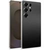 TF Skins Skin compatibile con Samsung Galaxy S25 & S25 Ultra, pellicola protettiva protettiva a 360° Full Coverage o Back Only (Back Only, Matt Black, S25 Ultra)