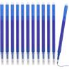 Hugfads Set di 12 Ricariche Blu 0,7mm per Penne Pilot FriXion, Tintenroller Radierbar, Lunga Durata di Scrittura fino a 400m, Mine Intercambiabili di Alta Qualità