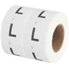 PATIKIL Etichette Inventario Lettera L, Adesivi Lettere Maiuscole 1 Adesivi Autoadesivi Tondi Cerchio per Codifica Rotondi (2 Rotoli/Totale 1000Pz) per Ufficio