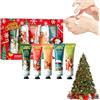 Alelyer Crema Mani Set 5 Pezzi,Set Regalo di Natale per Crema per le Mani,Idratante per Mani Secche e Screpolate,Rapido Assorbimento,Regalo Natale Donna Uomo