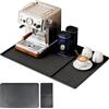 Rieoany Tappetino Scolapiatti, 60x40 cm Tappetino Macchina Caffe, Antiscivolo e Assorbente, Accessori Cucina per Piani di Lavoro, Banconi e Piani Bar