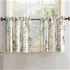 No. 918 Hoot Kitchen Curtain Tiers, Mocha Brown, 56 x 24