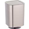 WENKO Capacità: 5.5 l, Plastica, 17.2 x 25.5 x 17.2 cm, Argento