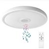 AIHONKON Plafoniera LED impermeabile, lampada musicale con altoparlante Bluetooth,con funzione di dimming, funzione di cambiamento di colore RGB, per bagno, camera da letto