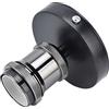 Marhynchus E26 E27 Portalampada a Sospensione Illuminazione cameretta Lampade da tavolo e abat-jour Vintage Portalampada da Parete in Metallo per Casa100-240V[Nero perla]