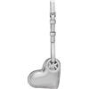 Michael Kors MET PUFFY HEART CHARM SILVER