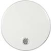 Code Drum Heads Code Drumheads Enigma EWHR24 - Skin per grancassa, 24, colore: Bianco