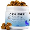 Mauritius Island Dogs Condroprotettore per Cani Ossa Forti Vitalita ed Energia 200ut Integratore per Artrite Sollievo dal Dolore a Zampe e Fianchi Supporto Articolare Formula Veterinaria Mobilità per Cani Adulti e Anziani