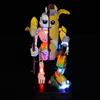MENZAVA Kit di illuminazione a LED compatibile con Lego 77072 Banana pelata Fortnite - Set di luci a LED per modello di blocchi di costruzione (modello non incluso)