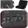 Target Darts Nathan Aspinall Ghost Series XL Takoma Portafoglio - Da Freccettes Custodia, Nero/Bianco Storage Cases, "The Asp" Cerniera Holder, Professionale Accessori - Holds 6 Assemblato