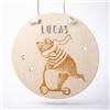 nagu® Nomi in Legno Personalizzati | Targa Decorativa Grande per Cameretta Neonato, Bambino o Bambina | Lettere Adesive per Personalizzare il Nome, Decorazione Murale