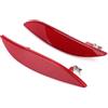 Yuecoom Riflettore paraurti posteriore, catadiottro strisce riflettore paraurti posteriore sinistro e destro 265600004R adatto catadiottro per MEGANE MK3 2008 2013