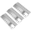 Denmay 39,5 x 15 cm, copertura universale per bruciatori Landmann Grillchef, Landmann Triton, Landmann Minton, Landmann Avalon, Grandhall Maxim GT4, distributore fiamme in acciaio inox, 3 pezzi