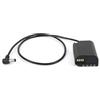 Zunate Batteria Fittizia per Fotocamera DMW DCC17, Accoppiatore CC DMW BLK22 con Protezione del Circuito per Fotocamera Digitale LUMIX S5 DC S5 DC S5K DC S5GK GH6
