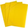 Fyrdm 3 Pezzi Cartella Elastica di Plastica per DIN A4, Cartelletta Rigida con Elastico, Cartelline Portadocumenti con Elastico, Cartelline 3 Lembi con Elastico, Cartellina con Elastico, per Scuole, Uffici