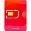 9esimo v3 adaptatore SIM illimitato per telefoni Android sbloccati Viaggi internazionali Europa, USA, Giappone, Cina (scheda fisica eSIM)