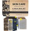 Poola & Bloom Set di Saponi Naturali Vegan - Sapone Nero Africano Esfoliante con Argilla Verde e Sale del Mar Morto per Pelle Sensibile, Idratante e Purificante