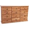 BISCOTTINI INTENATIONAL ART TRADING Cassettiera in Legno, 170x40x100 cm