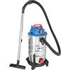 DEDRA DED6612 - Aspirapolvere a secco/umido, 1400 W, contenitore da 30 l, tubo telescopico in metallo