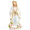 Swaite Virgin Mary Statue, 4.8 Inch Catholic Blessed Virgin Mother Mary Statues, Suitable for Religious Decor and Collection and Home Use, Blessed Virgin Mother Mary Statues Gift