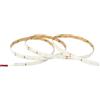 SILVER ELECTRONICS - Striscia LED 624lm 4,8W/m 3000K 5m 24V IP20 larghezza 8mm taglio 10cm 30.000h