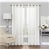 Eclipse 15458052084 WHI Liberty Light Filtering Sheer Tenda, 132,1 x 213,4 cm, Colore: Bianco