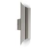 Eglo Lampada da parete da esterni a Led Agolada, lampada da esterno a due | punti luce, lampada da parete in acciaio inossidabile, acciaio inossidabile, bianco, IP44