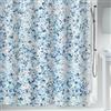 Spirella Tenda da Doccia Poliestere Vision 180x200 cm Blu