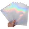 Ralcosuss Buste trasparenti per raccoglitore, 6 fori, in PVC, per raccoglitori a 6 anelli, fogli di carta, fogli di carta, per raccoglitori economici e quaderni (A5, confezione da 20)