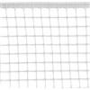 VERDELOOK Rete 10x10 cm Quadra a Bordi Non Taglienti, 1x50 m, Bianco