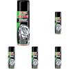 Ma-Fra Fast & Black, Lucidante Spray Antistatico per Pneumatici, Pratico, Veloce, Ravviva Il Colore Originale delle Gomme, Previene Screpolature, Formato 500ml (Confezione da 5)