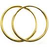 Arranview Jewellery Orecchini a cerchio, in oro giallo da 9 kt e Oro giallo, colore: Gold, cod. AV-GH10-LW-NEW
